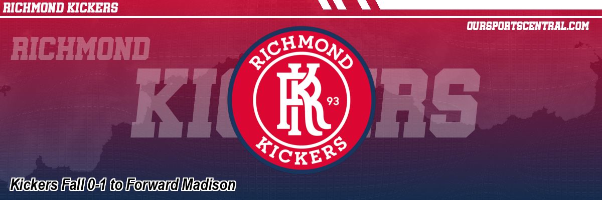Kickers Fall 0-1 to Forward Madison