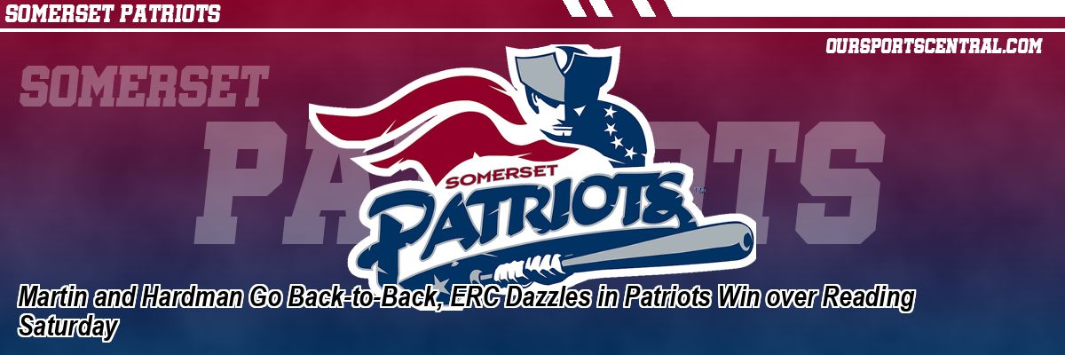 Martin and Hardman Go Back-to-Back, ERC Dazzles in Patriots Win over Reading Saturday