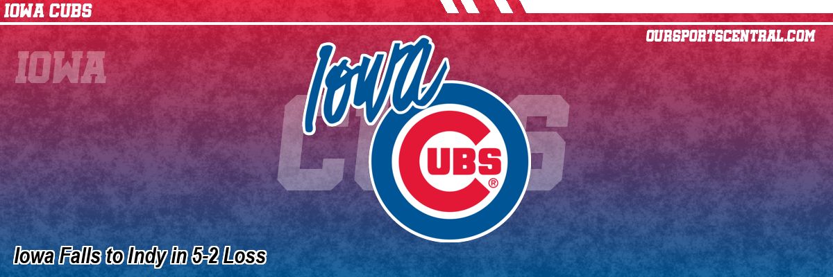 Iowa Falls to Indy in 5-2 Loss