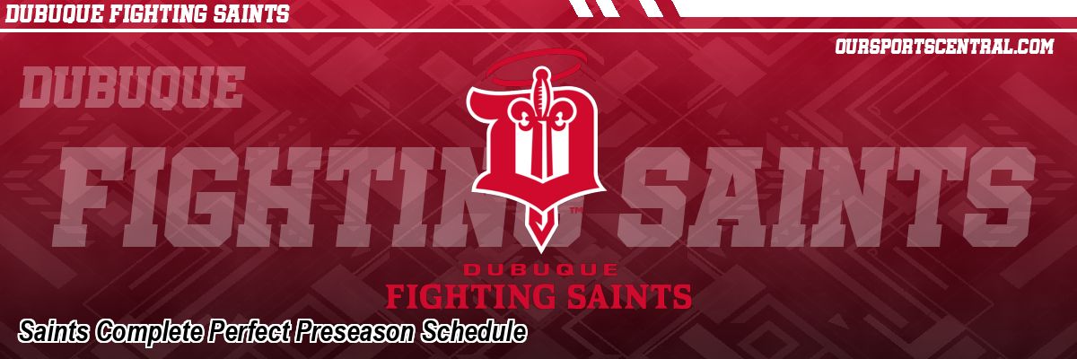 Saints Complete Perfect Preseason Schedule