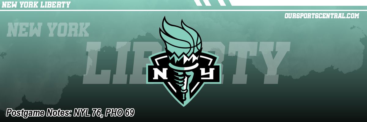 Postgame Notes: NYL 76, PHO 69
