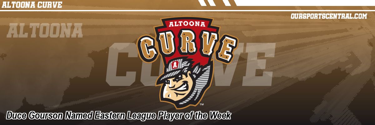 Duce Gourson Named Eastern League Player of the Week