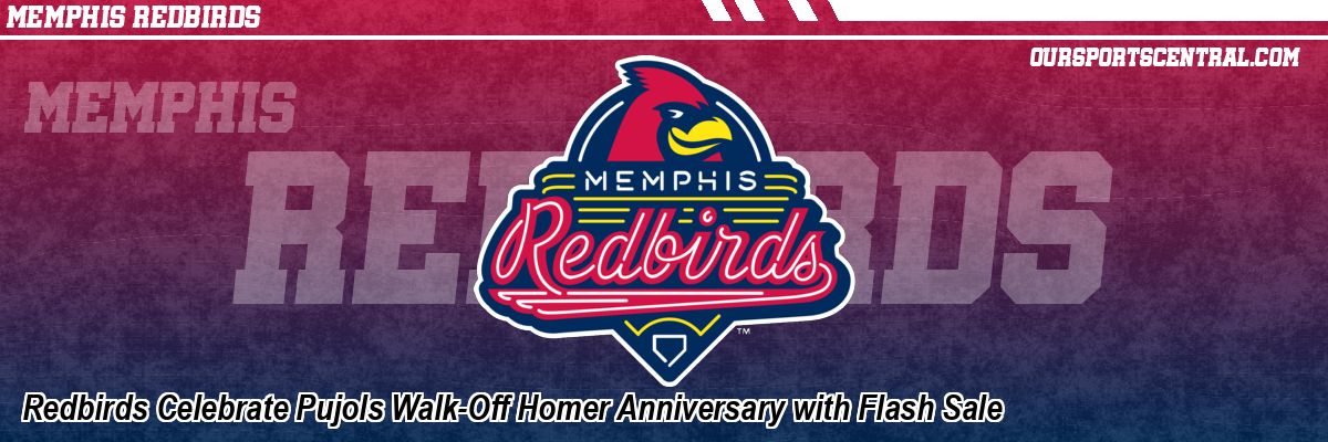 Redbirds Celebrate Pujols Walk-Off Homer Anniversary with Flash Sale