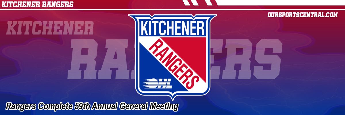 Rangers Complete 59th Annual General Meeting