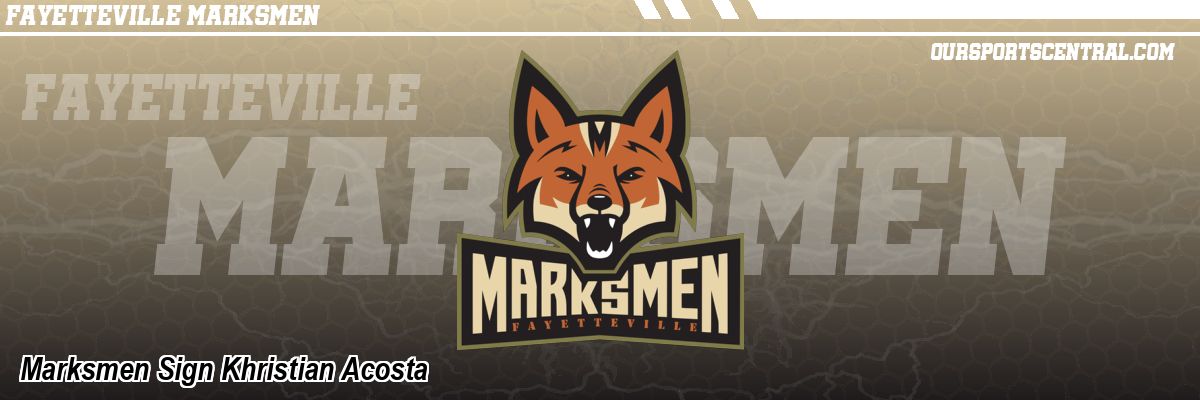 Marksmen Sign Khristian Acosta