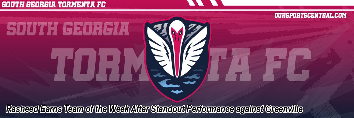 Rasheed Earns Team of the Week After Standout Performance against Greenville