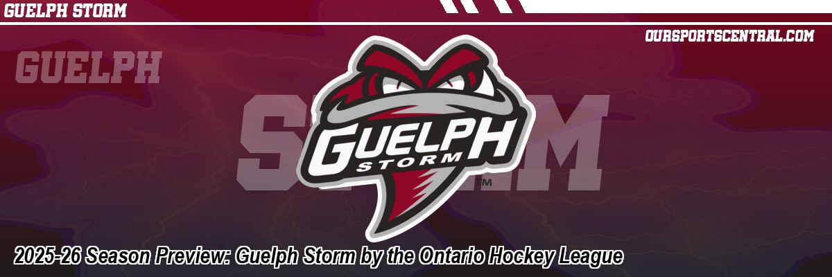 2025-26 Season Preview: Guelph Storm by the Ontario Hockey League