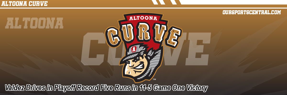 Valdez Drives in Playoff Record Five Runs in 11-5 Game One Victory