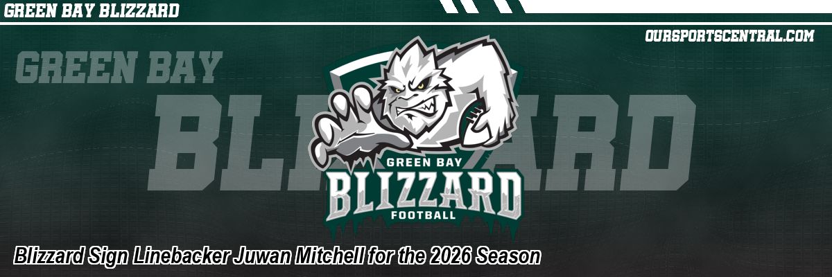 Blizzard Sign Linebacker Juwan Mitchell for the 2026 Season