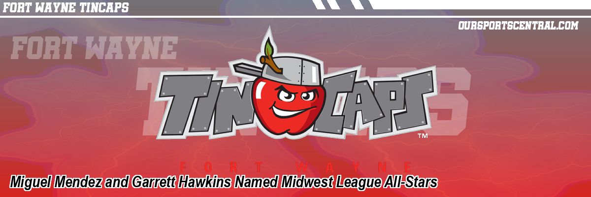 Miguel Mendez and Garrett Hawkins Named Midwest League All-Stars