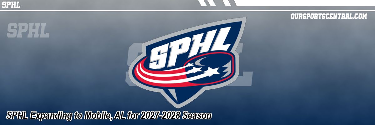 SPHL Expanding to Mobile, AL for 2027-2028 Season