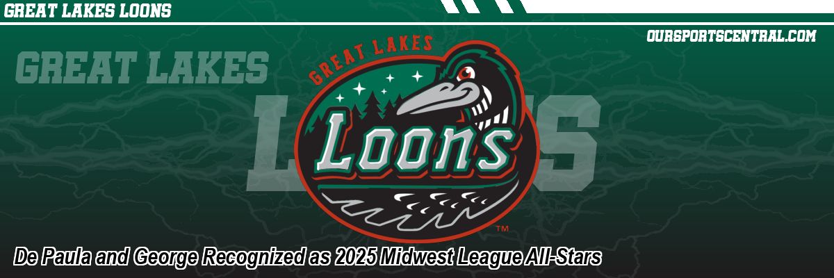 De Paula and George Recognized as 2025 Midwest League All-Stars