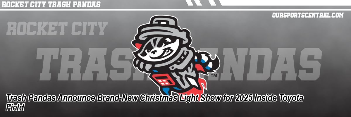 Trash Pandas Announce Brand-New Christmas Light Show for 2025 Inside Toyota Field
