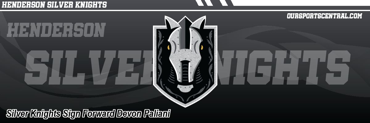 Silver Knights Sign Forward Devon Paliani