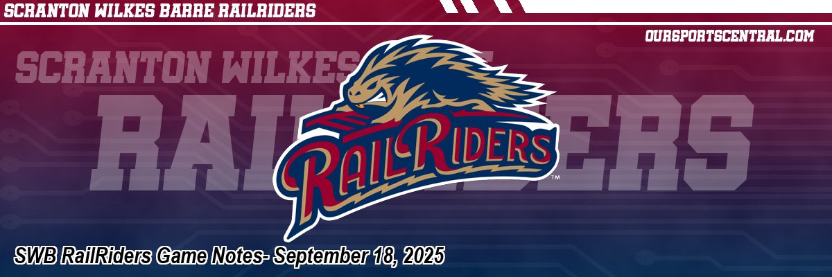 SWB RailRiders Game Notes- September 18, 2025