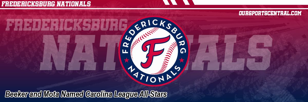 Beeker and Mota Named Carolina League All-Stars