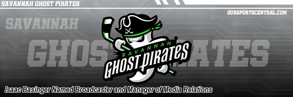 Isaac Basinger Named Broadcaster and Manager of Media Relations