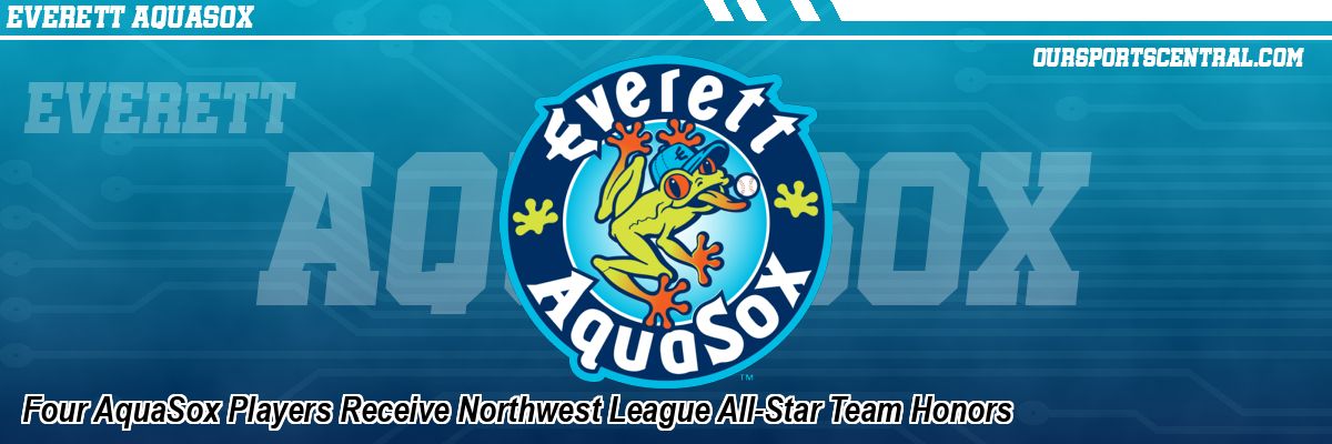 Four AquaSox Players Receive Northwest League All-Star Team Honors