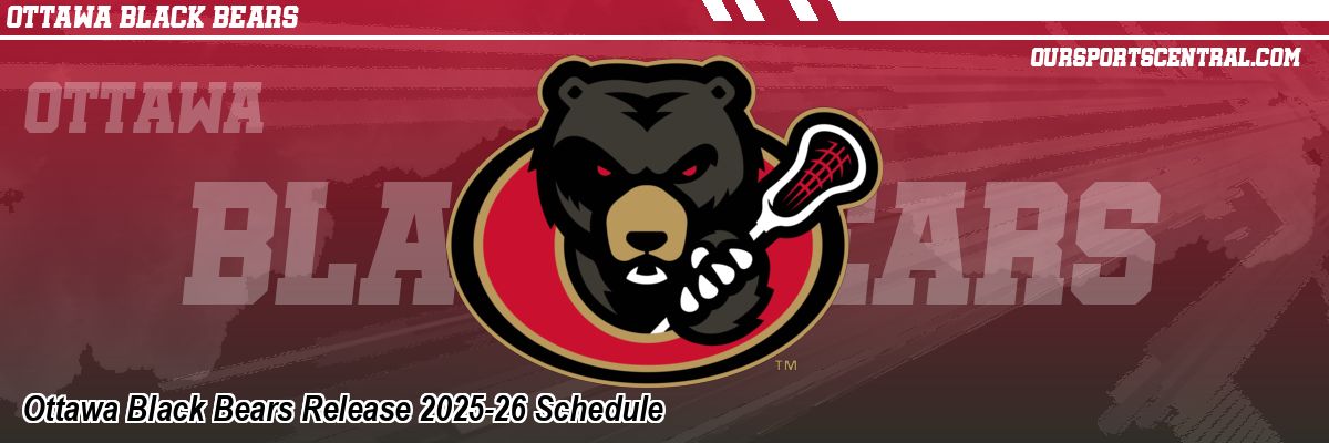 Ottawa Black Bears Release 2025-26 Schedule
