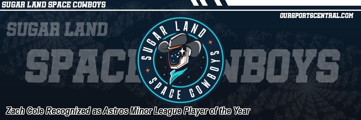 Zach Cole Recognized as Astros Minor League Player of the Year