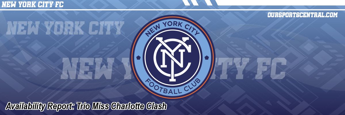 Availability Report: Trio Miss Charlotte Clash