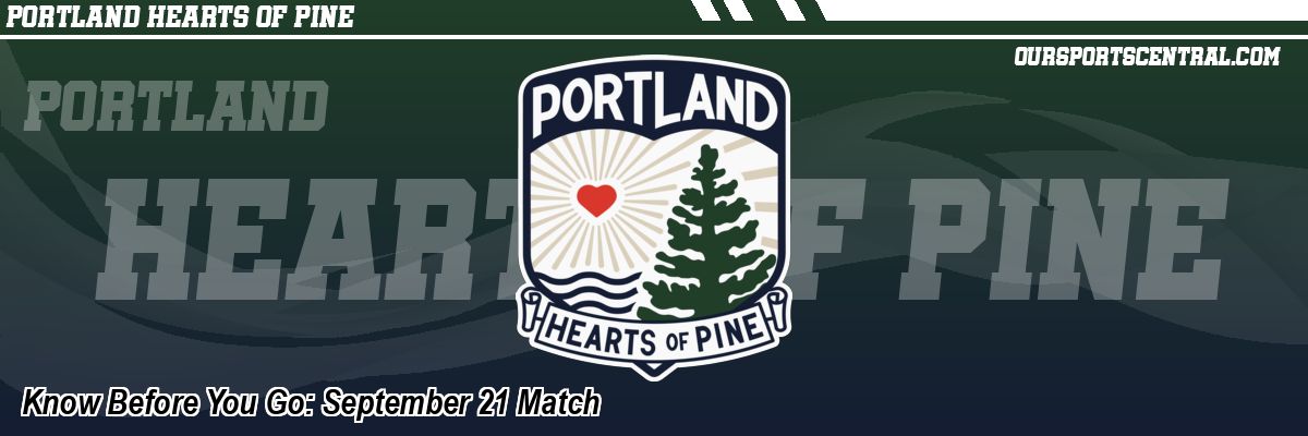 Know Before You Go: September 21 Match