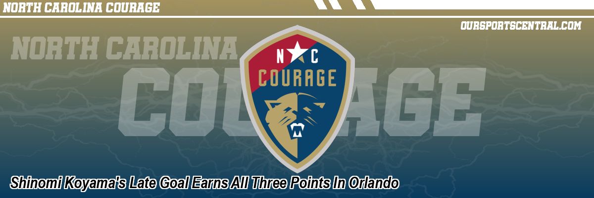 Shinomi Koyama's Late Goal Earns All Three Points In Orlando