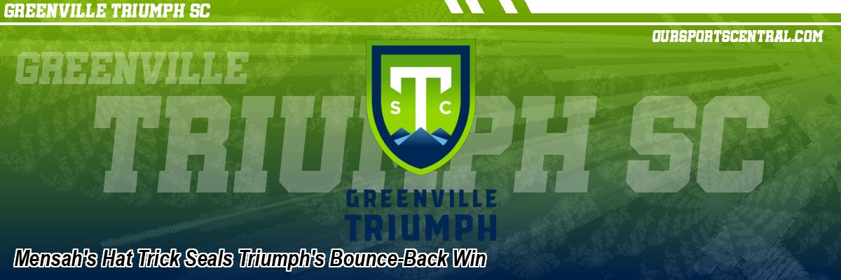 Mensah's Hat Trick Seals Triumph's Bounce-Back Win