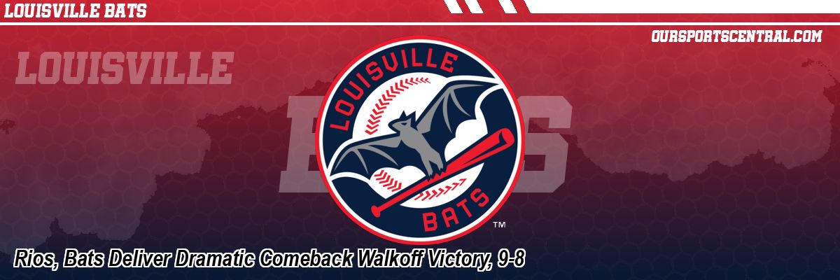 Rios, Bats Deliver Dramatic Comeback Walkoff Victory, 9-8