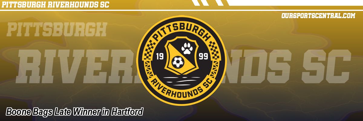 Boone Bags Late Winner in Hartford