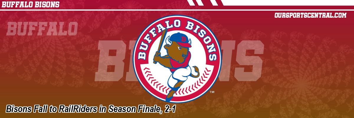 Bisons Fall to RailRiders in Season Finale, 2-1