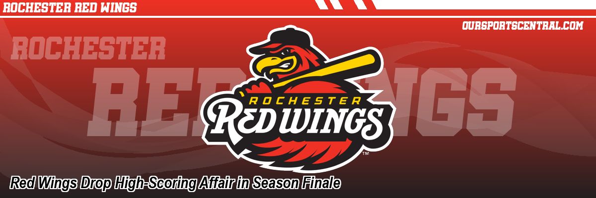 Red Wings Drop High-Scoring Affair in Season Finale
