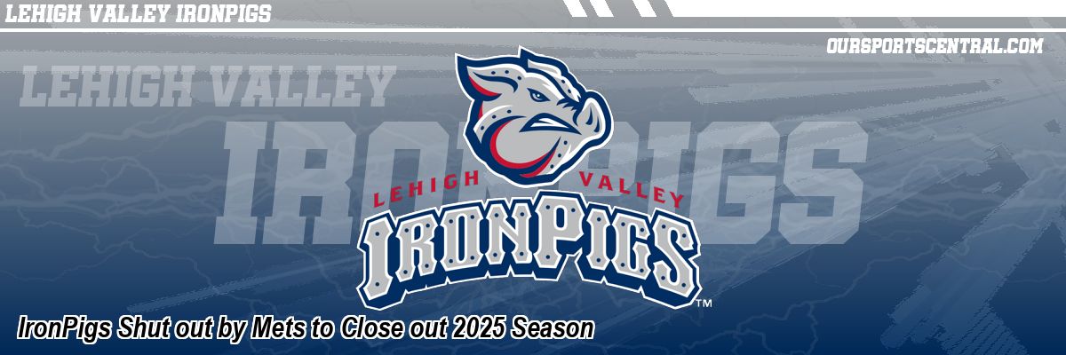 IronPigs Shut out by Mets to Close out 2025 Season