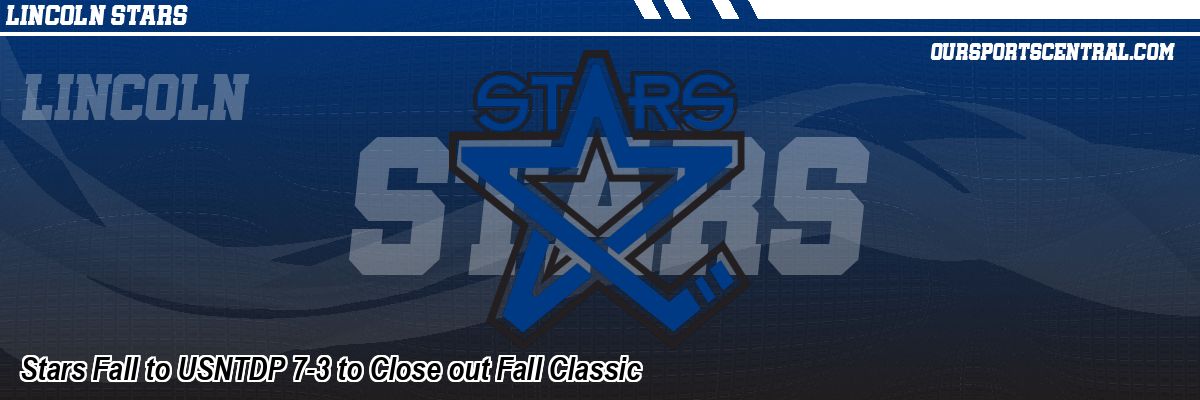 Stars Fall to USNTDP 7-3 to Close out Fall Classic