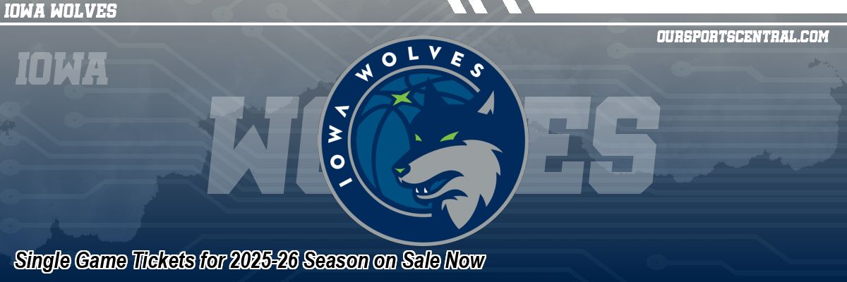 Single Game Tickets for 2025-26 Season on Sale Now