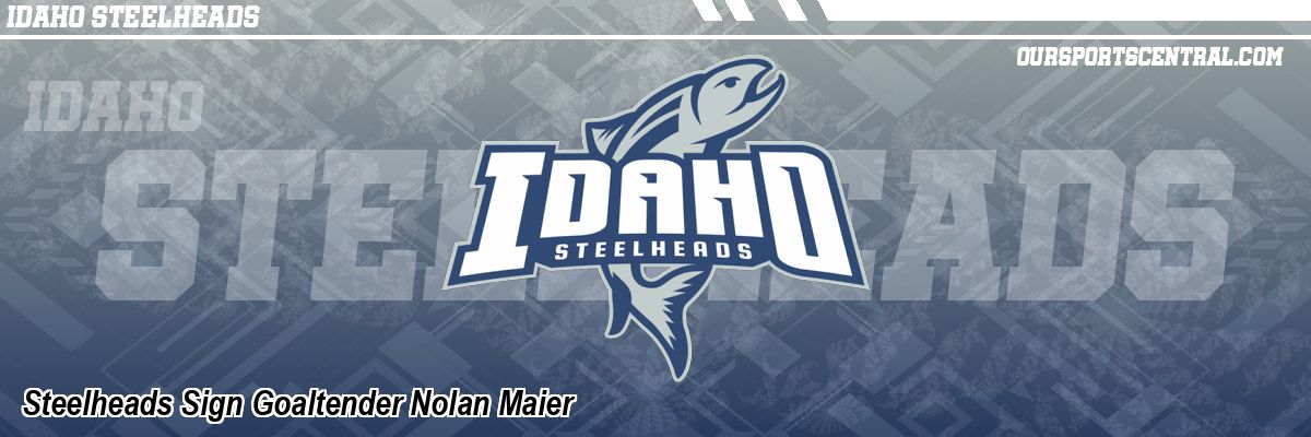 Steelheads Sign Goaltender Nolan Maier