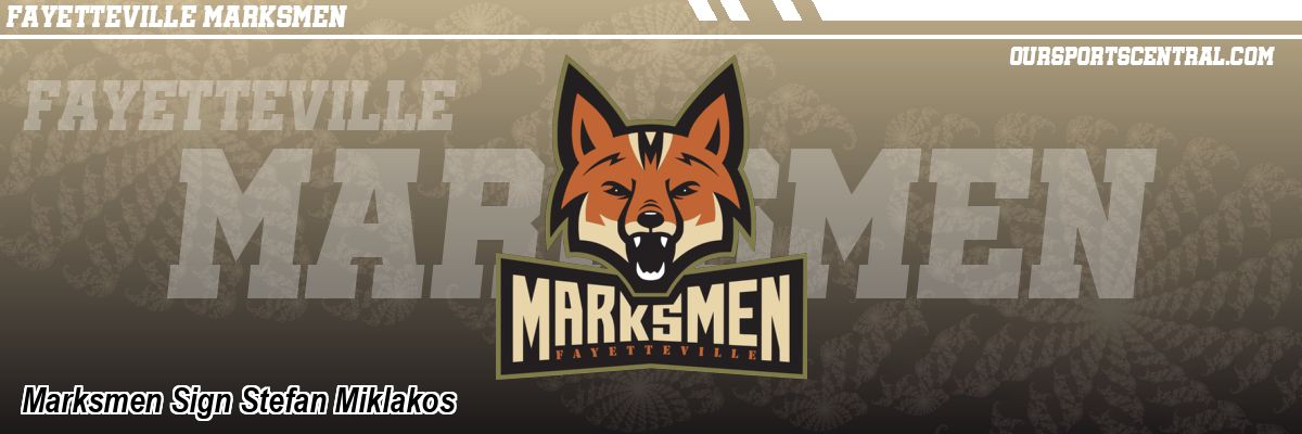 Marksmen Sign Stefan Miklakos