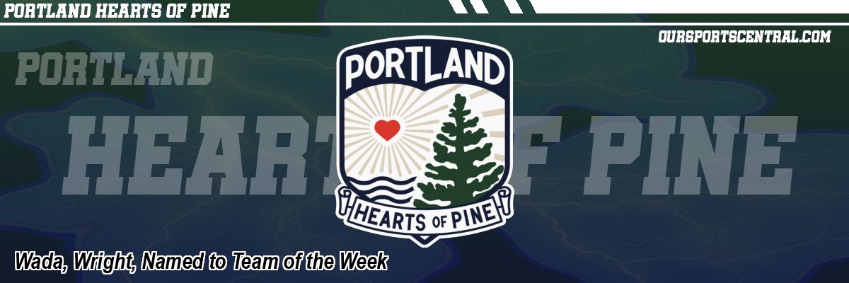 Wada, Wright, Named to Team of the Week