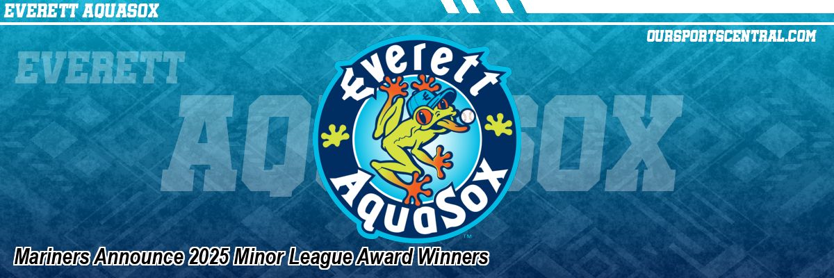 Mariners Announce 2025 Minor League Award Winners
