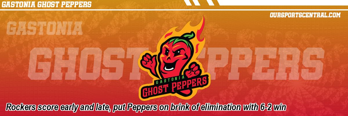 Rockers score early and late, put Peppers on brink of elimination with 6-2 win