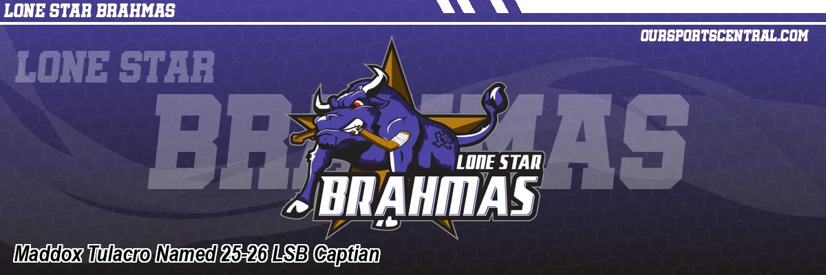Maddox Tulacro Named 25-26 LSB Captian