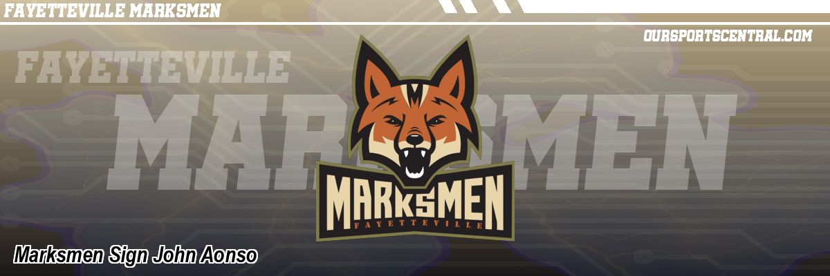 Marksmen Sign John Aonso