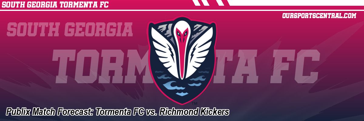 Publix Match Forecast: Tormenta FC vs. Richmond Kickers
