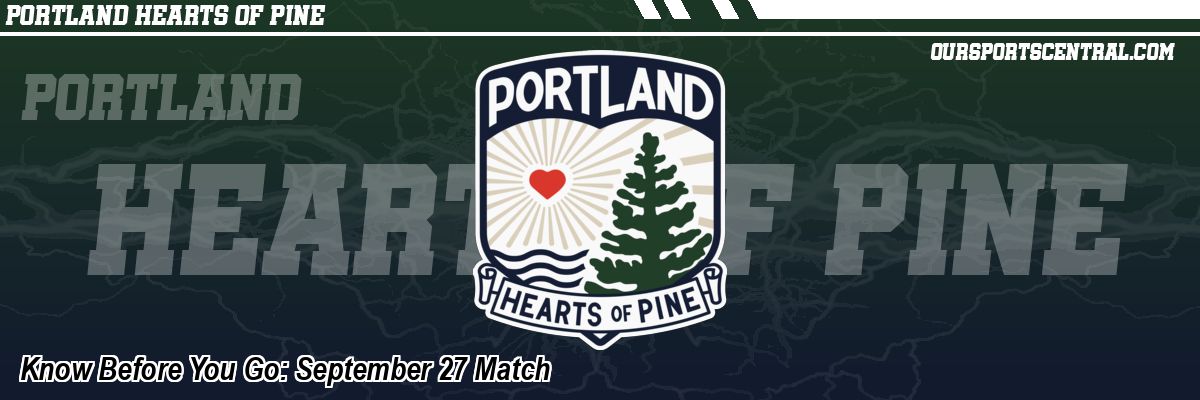 Know Before You Go: September 27 Match