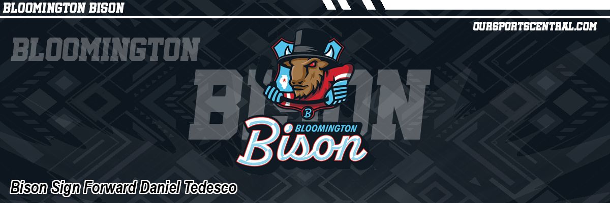 Bison Sign Forward Daniel Tedesco