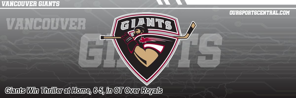 Giants Win Thriller at Home, 6-5, in OT Over Royals