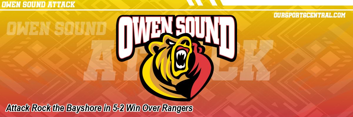 Attack Rock the Bayshore in 5-2 Win Over Rangers