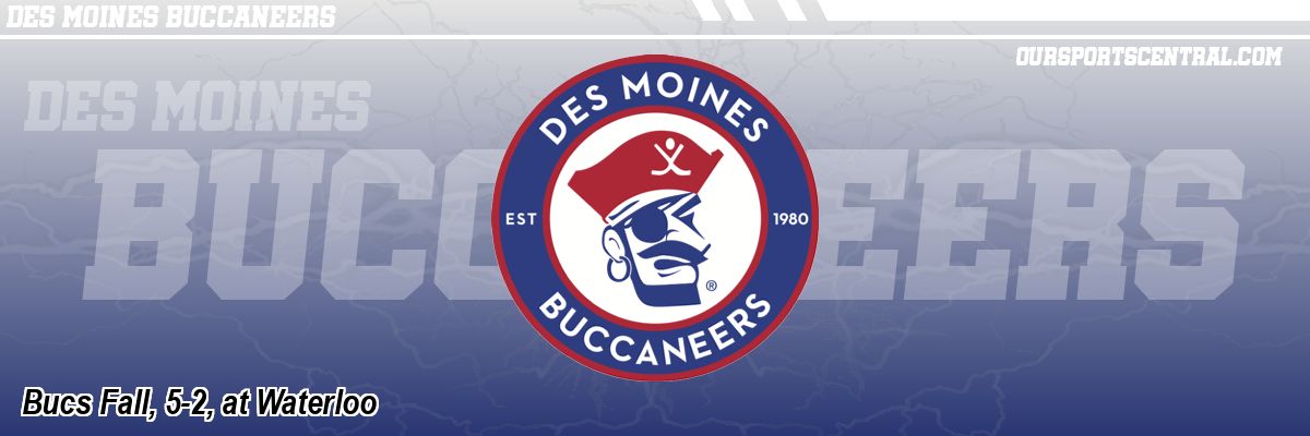 Bucs Fall, 5-2, at Waterloo