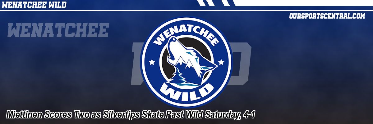 Miettinen Scores Two as Silvertips Skate Past Wild Saturday, 4-1