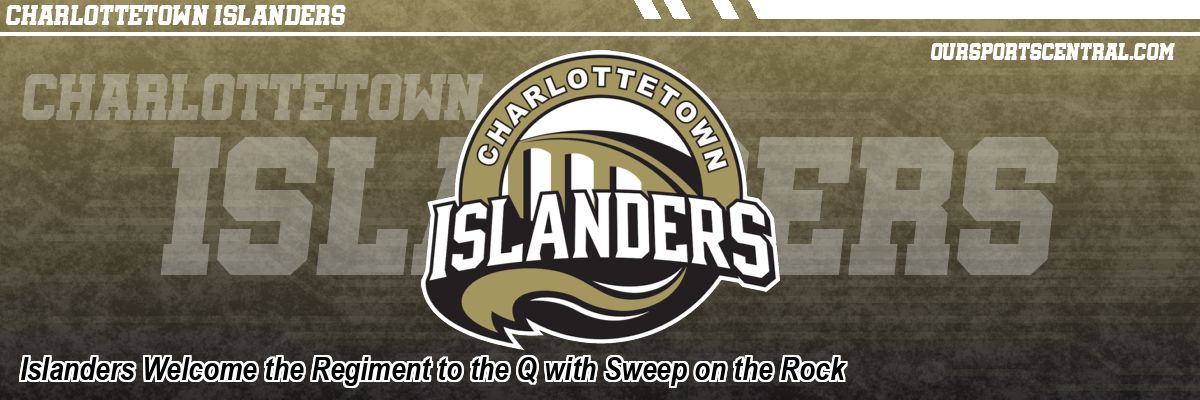 Islanders Welcome the Regiment to the Q with Sweep on the Rock